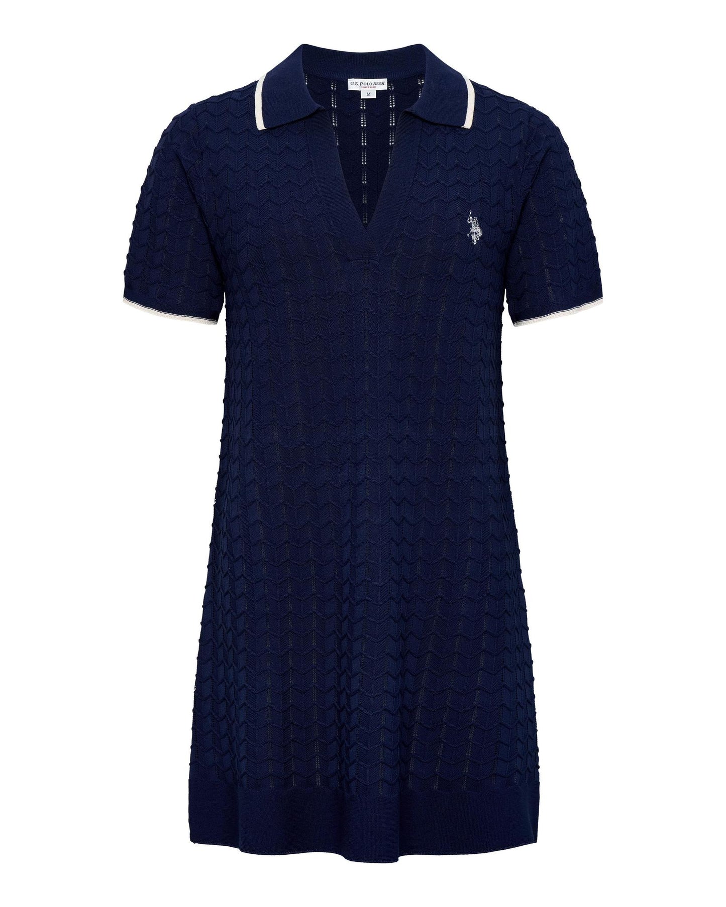 USPA Women's Yulia Sweater Dress Navy