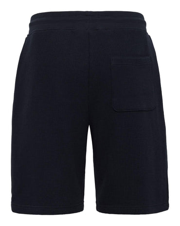 USPA Men's Waffle Short Dark Sapphire Navy/Moonlight Blue