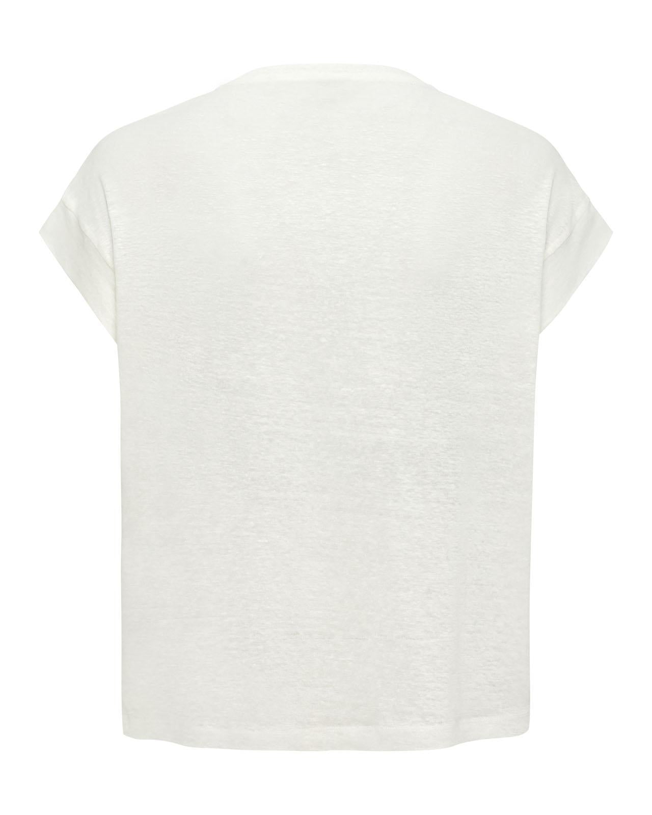 USPA Women's Mimi-Over T-Shirt White