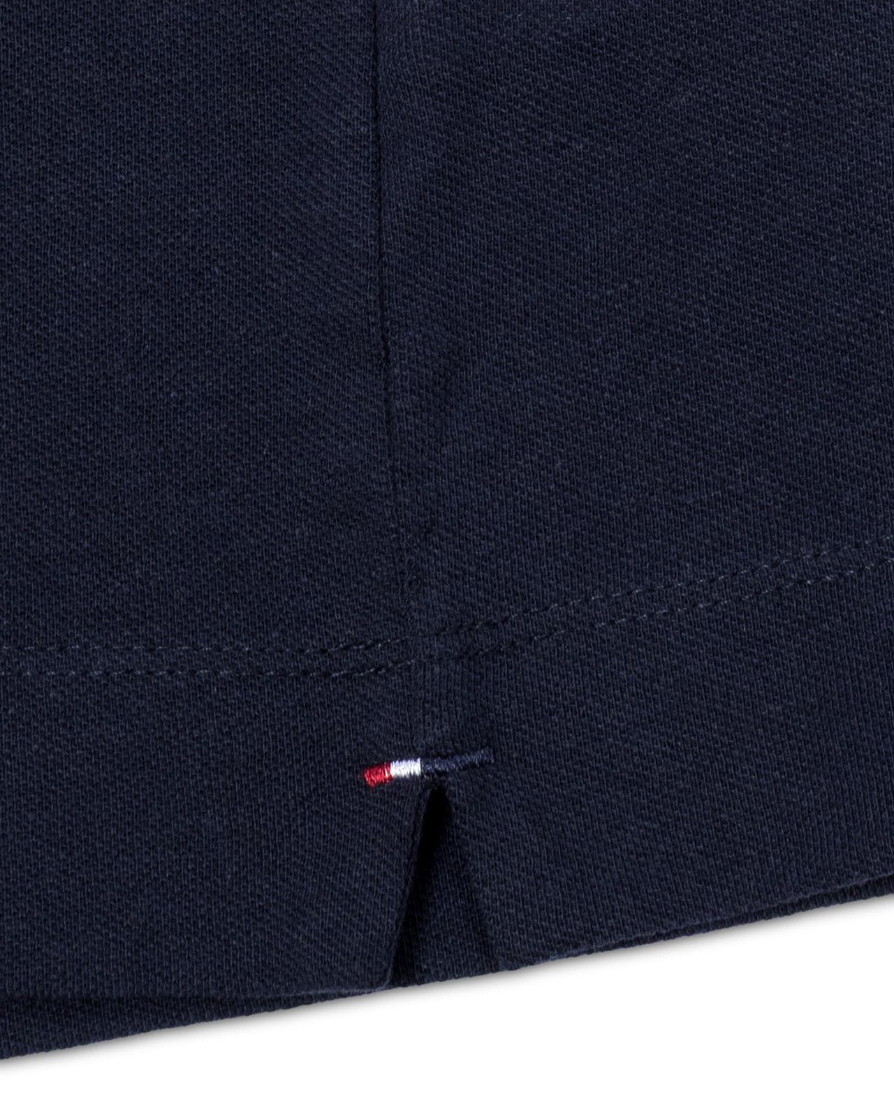USPA Men's Linen Pique Polo Navy