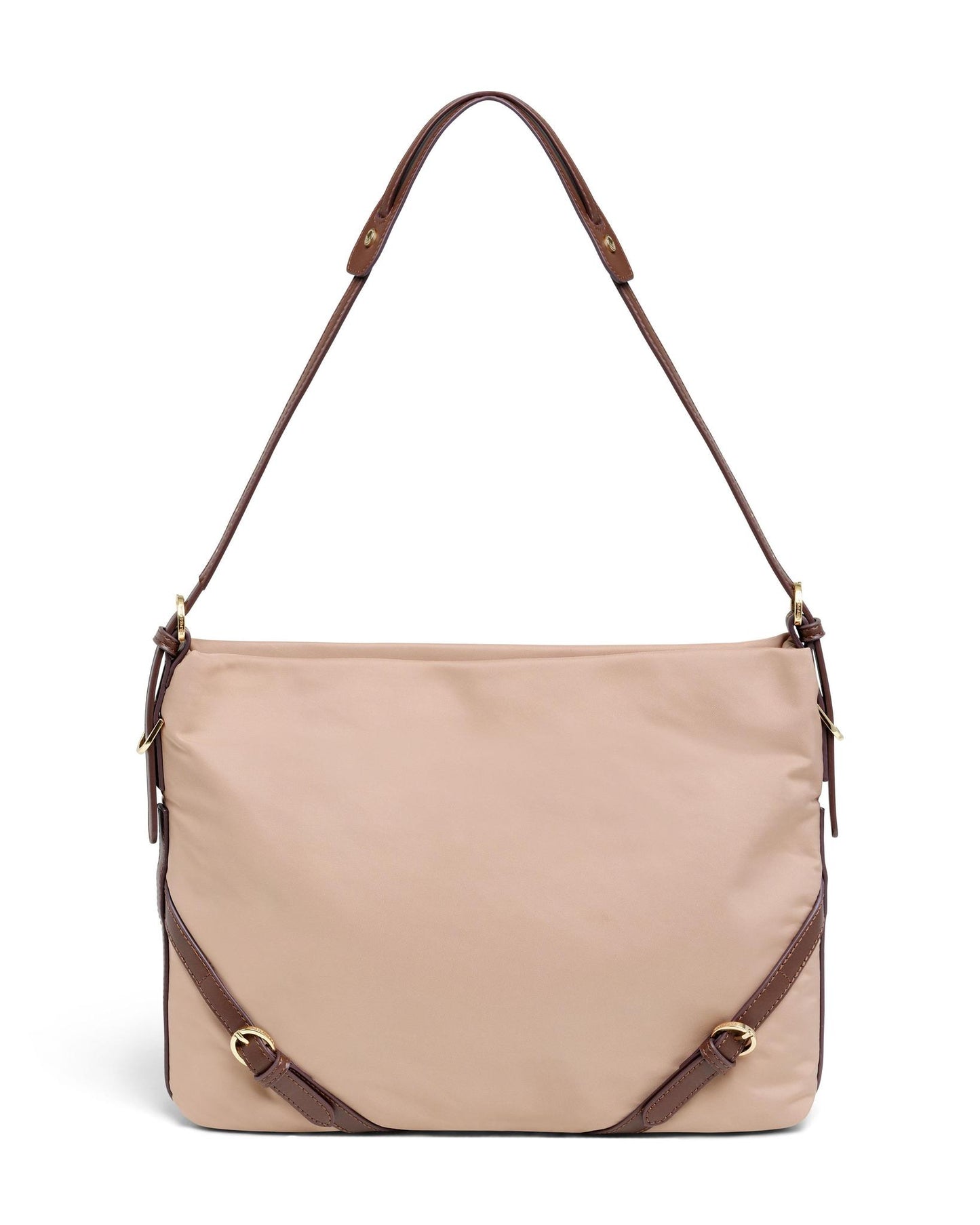 USPA Houston Horizontal Hobo Bag Warm Taupe