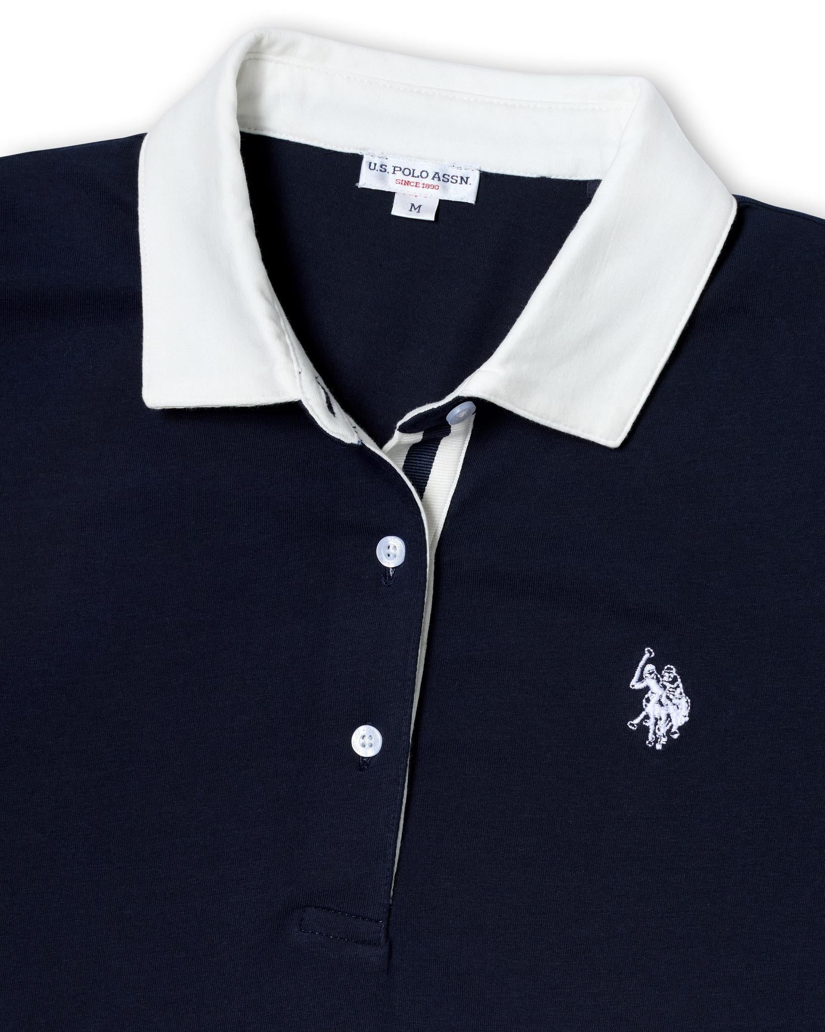 USPA Women's Zada SS Polo Navy – USPA Shop