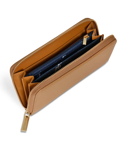 USPA Zip Wallet Camel