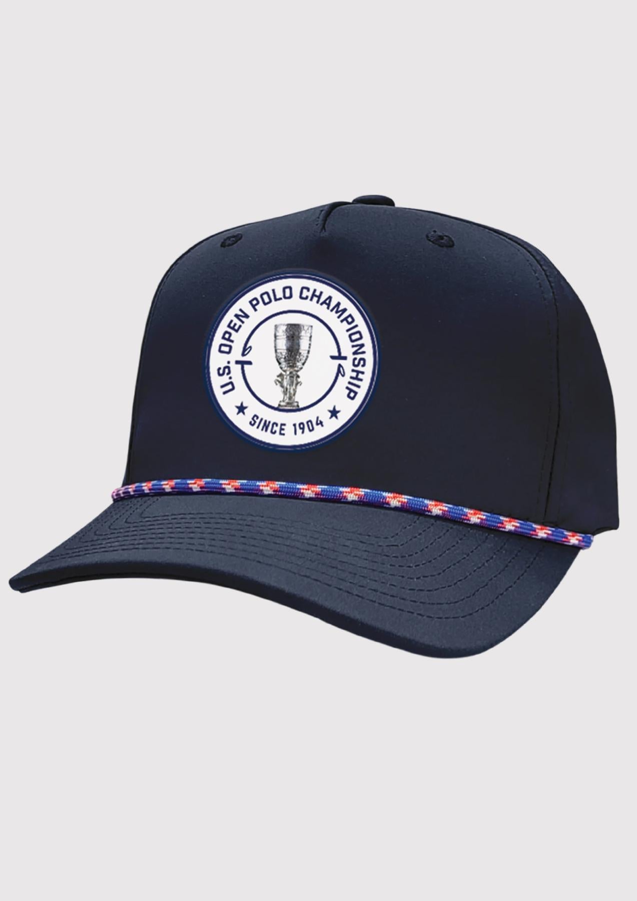 USPA Sport U.S. Open Polo Championship Rope Front Cap Navy