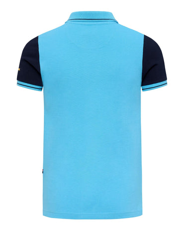 USPA Boy's Sash Pique Polo Heritage Blue