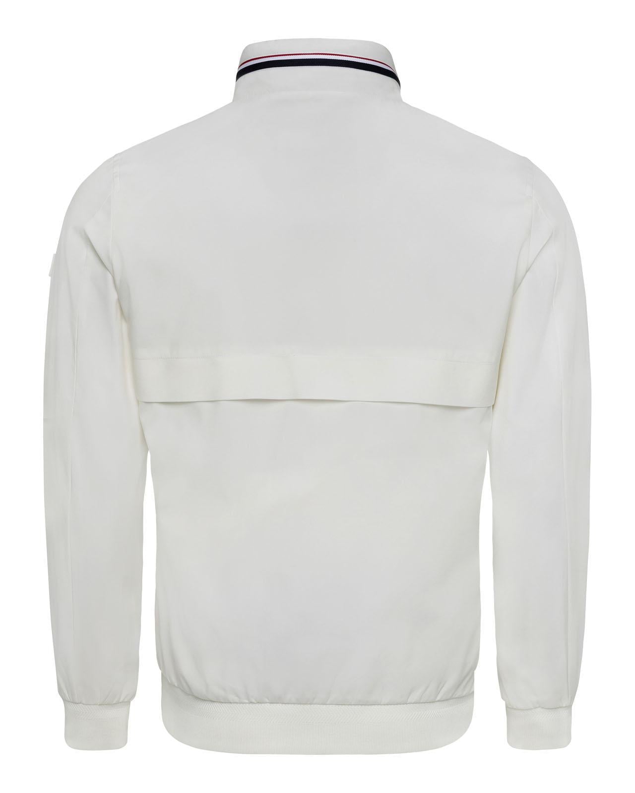 USPA Men's Technical Zip Jacket White