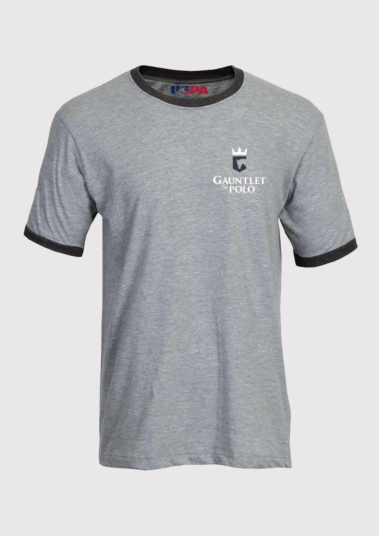 USPA Sport Gauntlet T-Shirt Grey