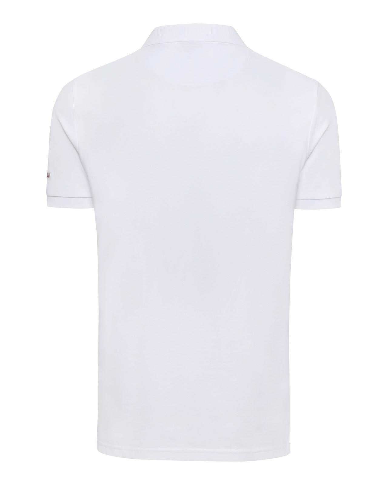 USPA Men's Chuck Polo Bright White