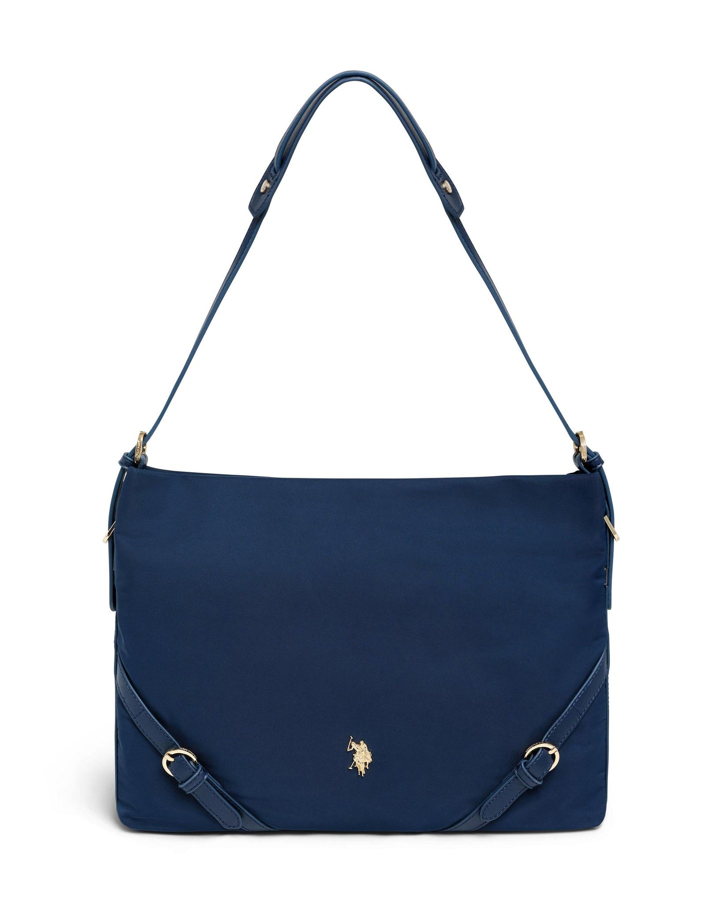 USPA Houston Horizontal Hobo Bag Navy
