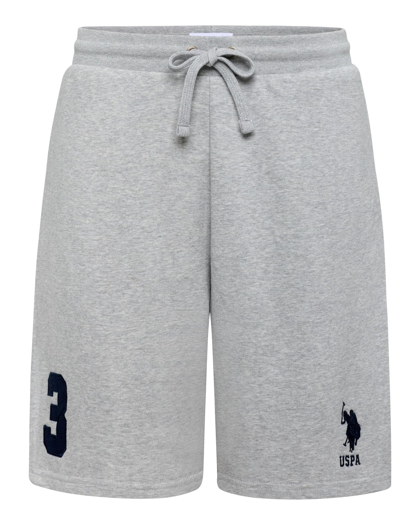 USPA Men's Player 3 Sweat Short Grey Marl