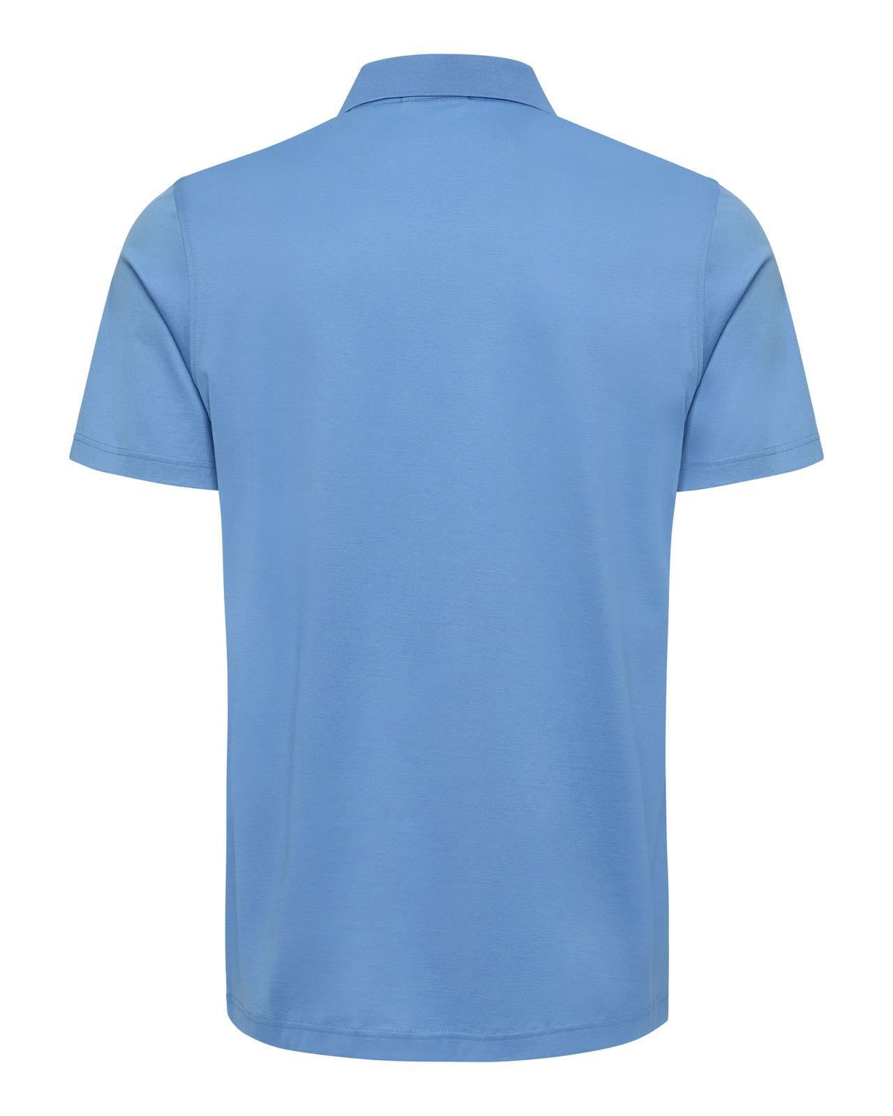 The Polo Club Men's Fine Mercerized Cotton Polo Maui w/ Multi-Color Logo