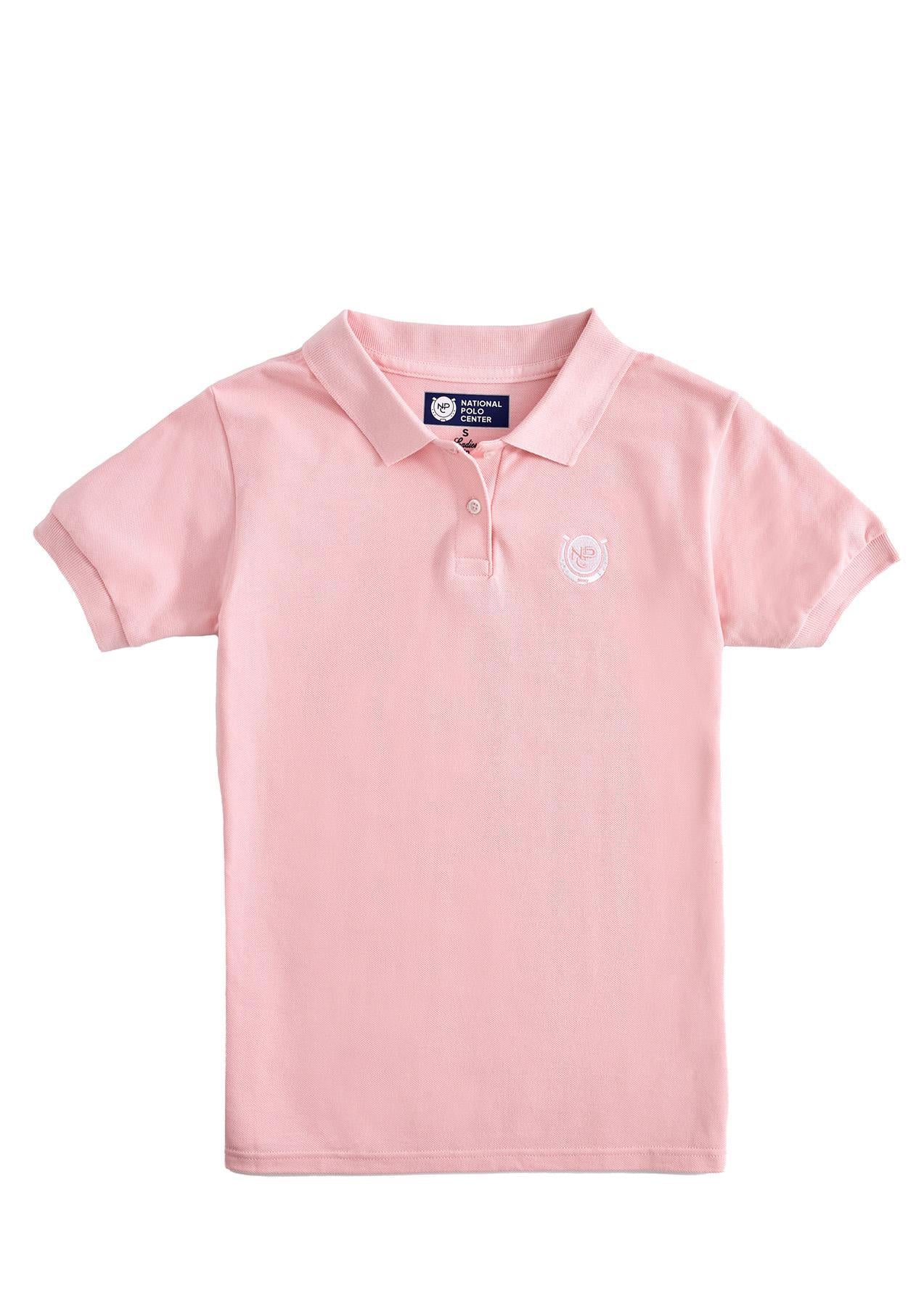 NPC Women's Pique Polo Pink