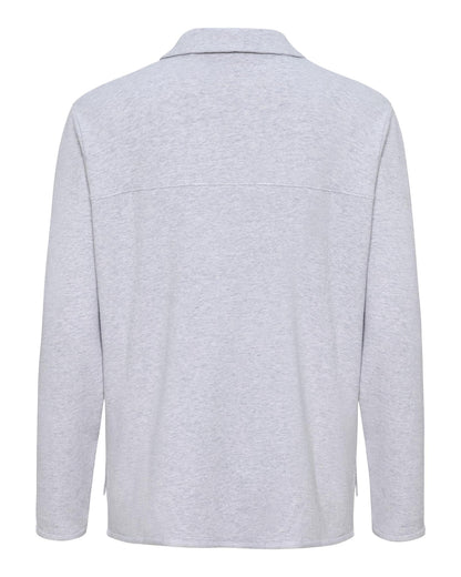 The Polo Club Women's Polo Sweatshirt Heather Grey