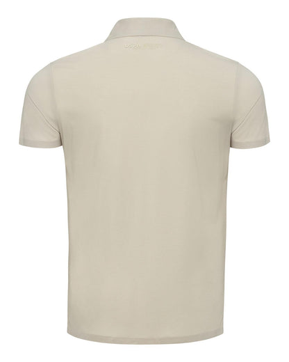 USPA Sport Men's Technical Stretch Polo Tan