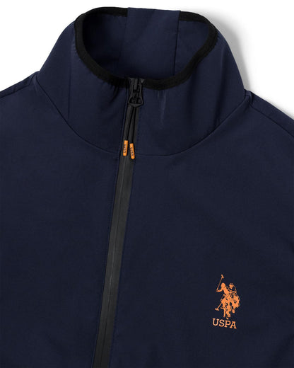 USPA Sport Men's Technical Stretch Vest Navy