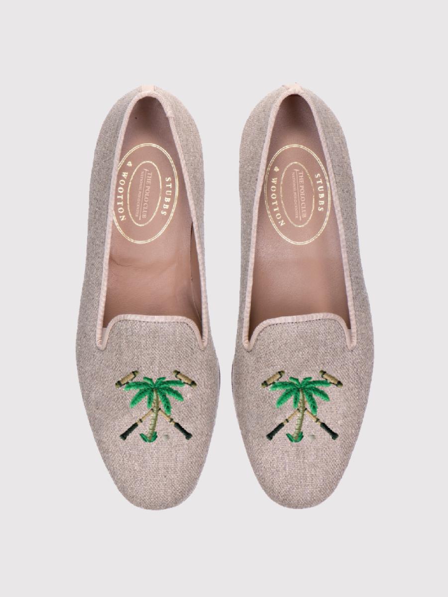 Men's The Polo Club X Stubbs & Wootton Linen in Natural