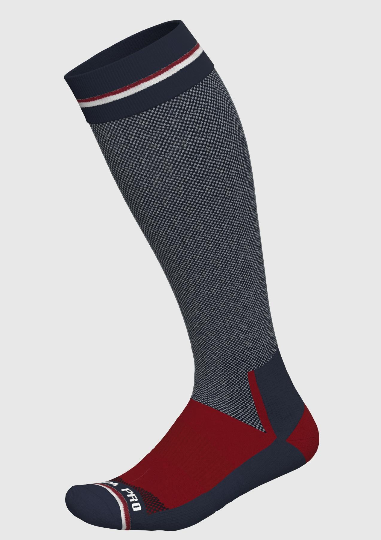 USPA Pro Performance over-the calf sock - Navy