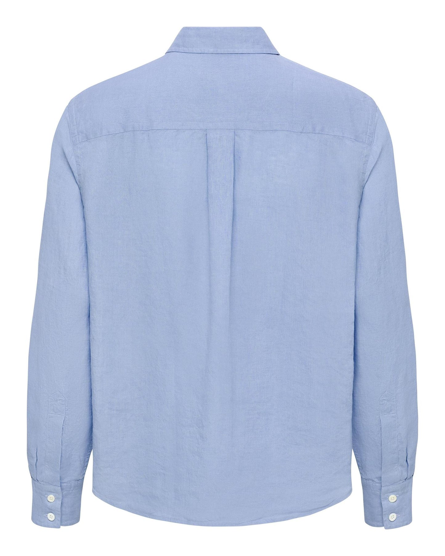 The Polo Club Women's Linen Woven Shirt Light Blue